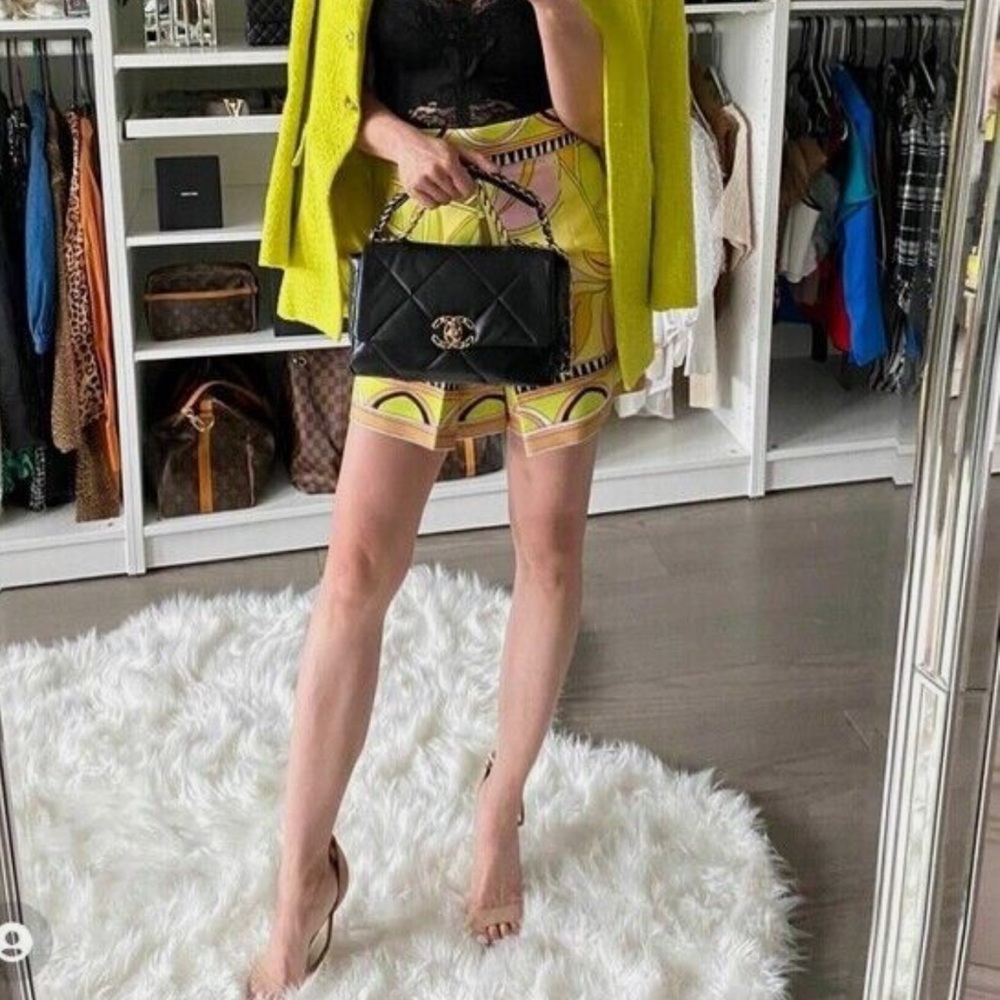 Zara Printed High‎ Waist Shorts - Picture 11 of 17